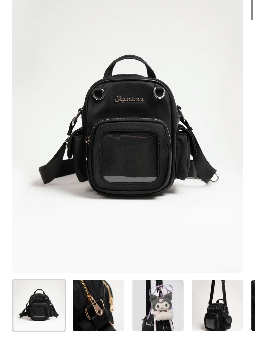 Sugar Bones Black Mini Star Bag - Picture 1 of 7